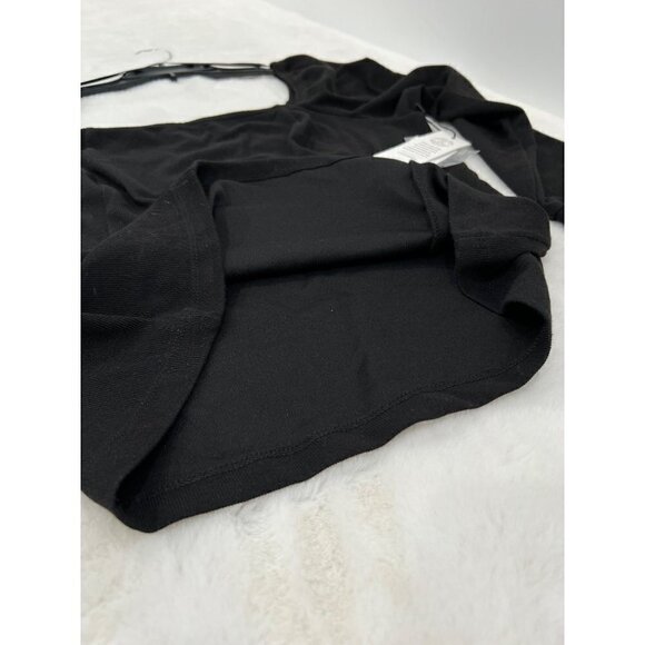 NWT TREASURE & BOND Size L Square Neck Top In Black MSRP $49 - Picture 8 of 11